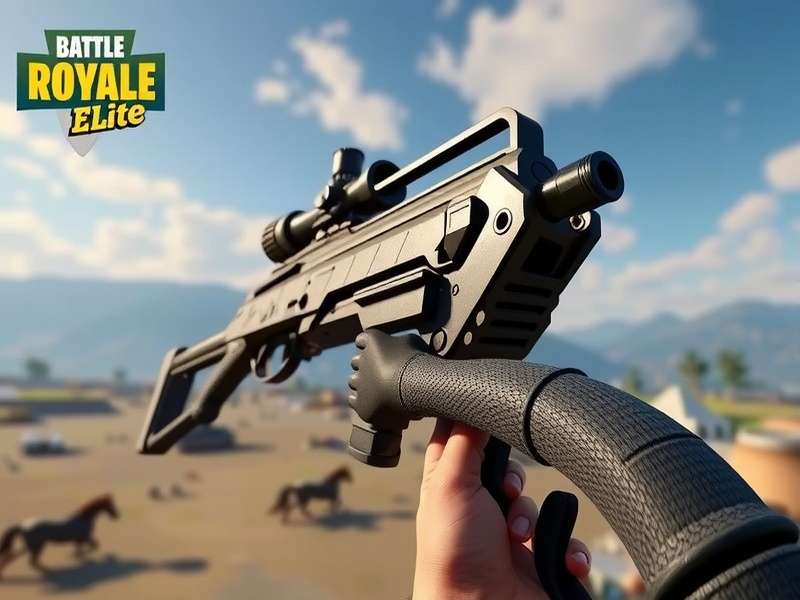 Customized weapon in Battle Royale Elite